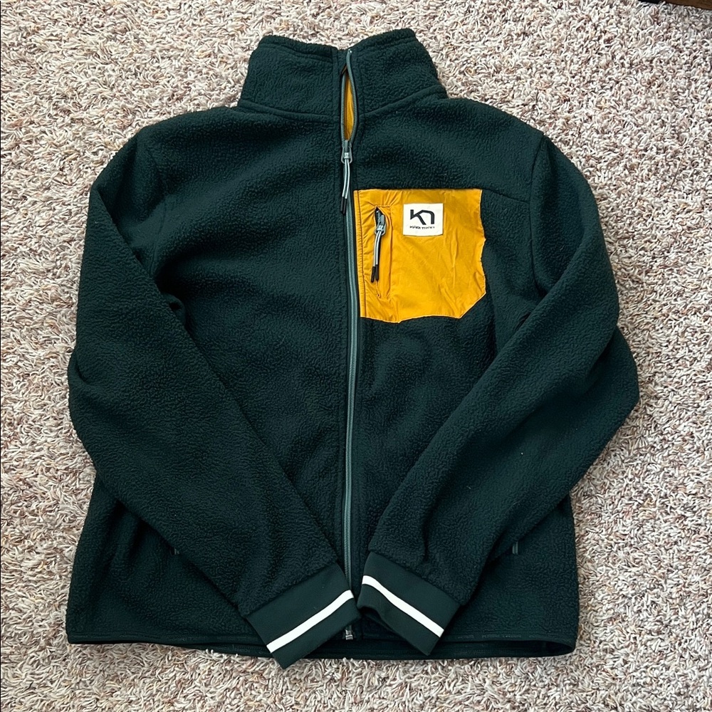 Kari Traa Green Fleece Jacket